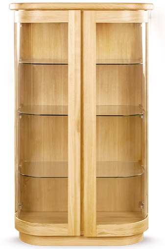 Clemence Richard Clemence Richard Sorento Oak Display Cabinet