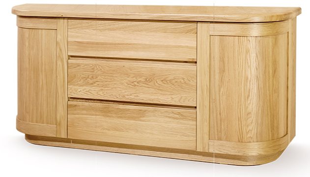 Clemence Richard Clemence Richard Sorento Oak Large Sideboard