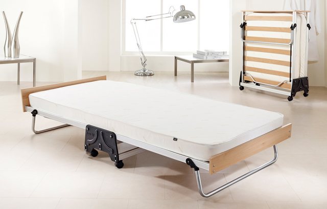 Jay-Be Jay-Be J-Bed Folding Bed With Performance Airflow Mattress, Single