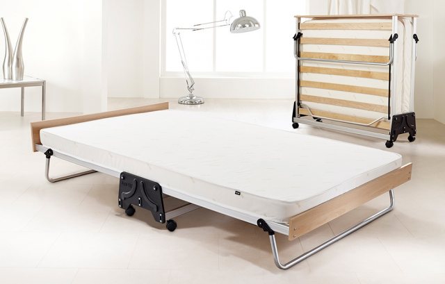 Jay-Be Jay-Be J-Bed Folding Bed With Performance Airflow Mattress, Double