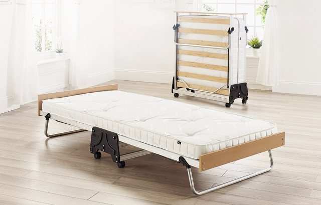 Jay-Be Jay-Be J-Bed Folding Bed With Pocket Sprung Anti-Allergy Mattress, Single