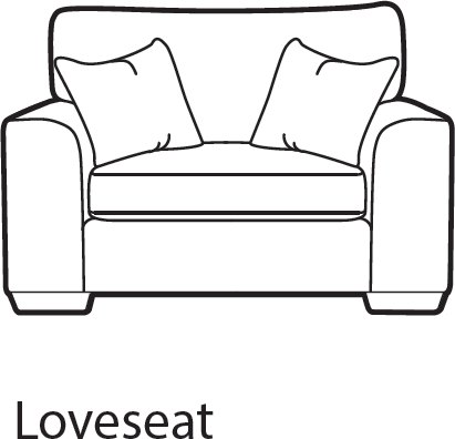 Westbridge Westbridge Dexter Love Seat