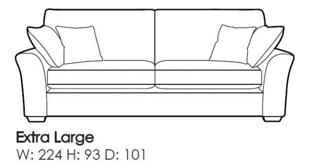 Westbridge Westbridge Cole Extra Large Sofa