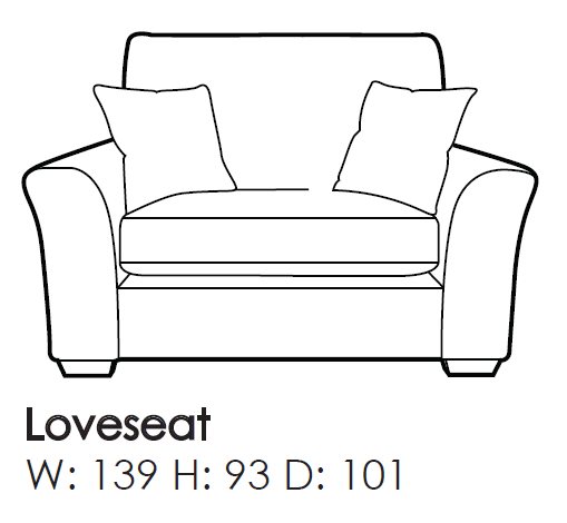 Westbridge Westbridge Cole Loveseat