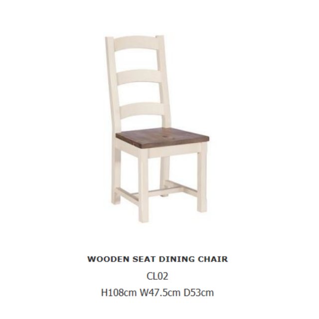 Hafren Collection Hafren Collection Sherlock Cotswold Wooden Dining Chair