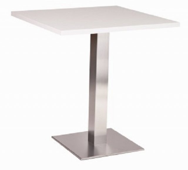 Hafren Contract Furniture Hafren Contract Danilo Medium Round Base  Table with Square  Laminate Top