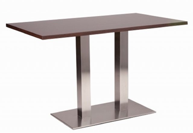 Hafren Contract Furniture Hafren Contract Danilo Twin Pedestal Table With  Laminate Top