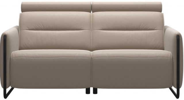 Stressless Stressless Emily Static 2 Seater Sofa With Steel Legs