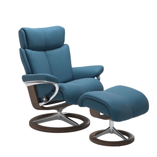 Stressless Stressless Magic Signature Base Chair With Footstool