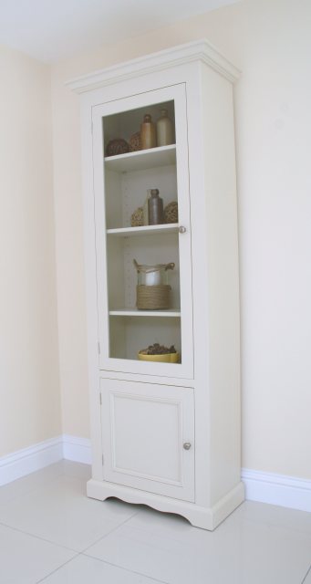 Andrena Andrena Barley 27' Narrow Glazed Bookcase
