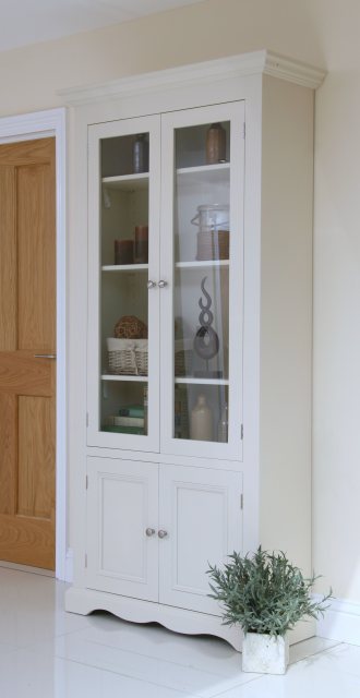 Andrena Andrena Barley 36" Wide Glazed Bookcase