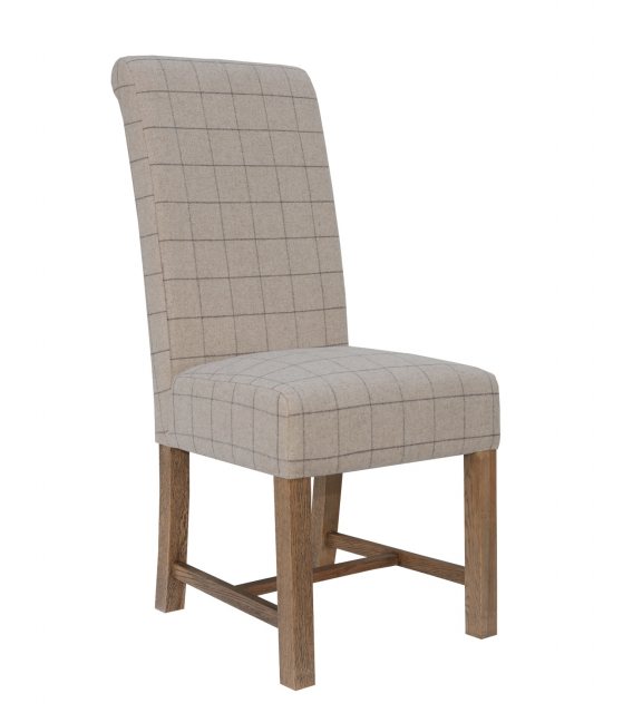 Hafren Collection Fabric Dining Chair, High Back Fabric Dining Chairs Uk
