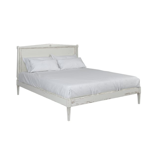 Gambier Atelier Low Foot End Bed, Bed Frame With Leveling Feet