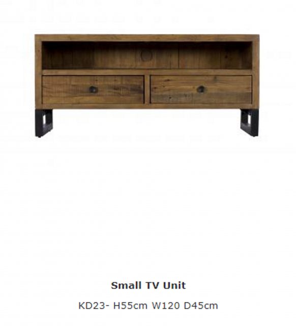 Hafren Collection Hafren Collection Sherlock Nixon Small TV Unit