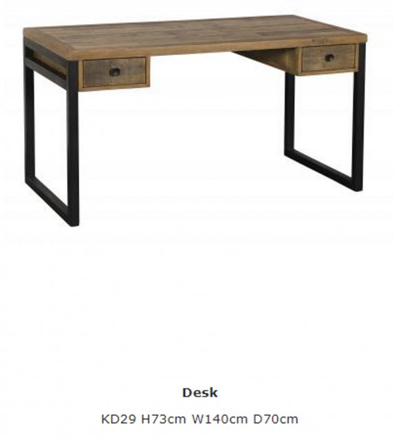 Hafren Collection Hafren Collection Sherlock Nixon Desk