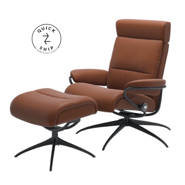 Stressless Stressless Quickship Tokyo Paloma Copper/Matt Black