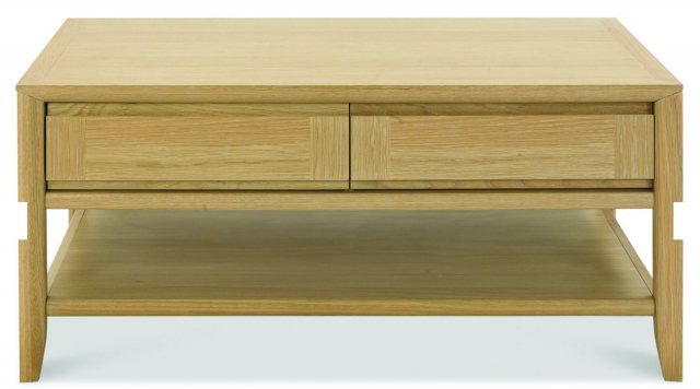 Bentley Designs Bentley Designs Bergen Oak Coffee Table With Drawer