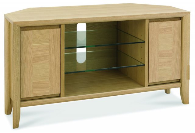 Bentley Designs Bentley Designs Bergen Oak Corner Entertainment Unit
