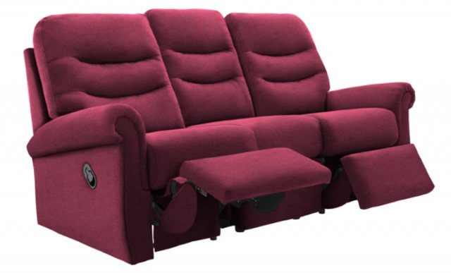 G Plan G Plan Holmes 3 Seater Double Powered Reclining Sofa