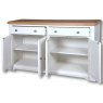 Real Wood Real Wood Rio Painted 2 Drawer 4 Door Dresser Base