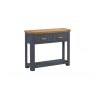 Annaghmore Treviso Midnight Blue Large Console Table With Drawers