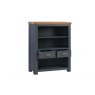 Annaghmore Annaghmore Treviso Midnight Blue Low Bookcase