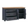 Annaghmore Treviso Midnight Blue Large Sideboard