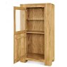 Clemence Richard Clemence Richard Massive Oak One Door Display Cabinet