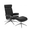 Stressless Stressless London Star Base Recliner Chair With Adjustable Headrest & Footrest