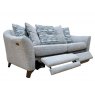 G Plan G Plan Hatton Three Seater Double Power Footrest Pillow Back Sofa