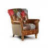 Vintage Sofa Company Alderley Leather Patchwork Chair (Fast Track)