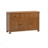 Devonshire Living Devonshire Dorset Rustic Oak 3 Door Sideboard