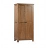 Devonshire Living Devonshire Dorset Rustic Oak All Hanging Double Wardrobe