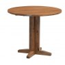 Devonshire Dorset Rustic Oak Drop Leaf Dining Table