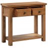 Devonshire Living Devonshire Dorset Rustic Oak 2 Drawer Console Table