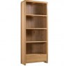 Julian Bowen Julian Bowen Curve Oak Tall Bookcase