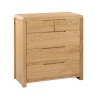 Julian Bowen Julian Bowen Curve Oak 3 + 2 Drawer Chest