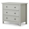 Julian Bowen Julian Bowen Maine 3 Drawer Wide Chest