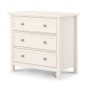 Julian Bowen Maine 3 Drawer Wide Chest