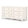 Julian Bowen Julian Bowen Maine 6 Drawer Wide Chest