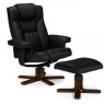 Julian Bowen Julian Bowen Malmo Swivel Recliner & Stool