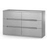 Julian Bowen Julian Bowen Manhattan  6 Drawer Wide Chest