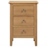 Julian Bowen Julian Bowen Cotswold 3 Drawer Bedside