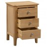 Julian Bowen Julian Bowen Cotswold 3 Drawer Bedside