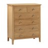 Julian Bowen Julian Bowen Cotswold 4 + 2 Drawer Chest