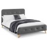 Julian Bowen Astrid Curved Retro Buttoned Bed