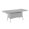 Daro Santorini Rectangular Dining Table Glass Top