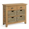Corndell Burford Console Table with Baskets