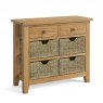 Corndell Burford Console Table with Baskets