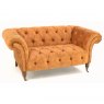 Ancient Mariner Seating Small Ellie Chesterfield Gold Velvet